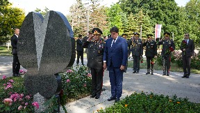 Polaganje venaca u Tašmajdanu